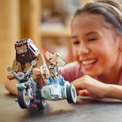 Klocki Harry Potter 76443 Przejażdżka motocyklowa Hagrida i Harry'ego LEGO Klocki Harry Potter 76443 Przejażdżka motocyklowa Hagrida i Harry'ego LEGO