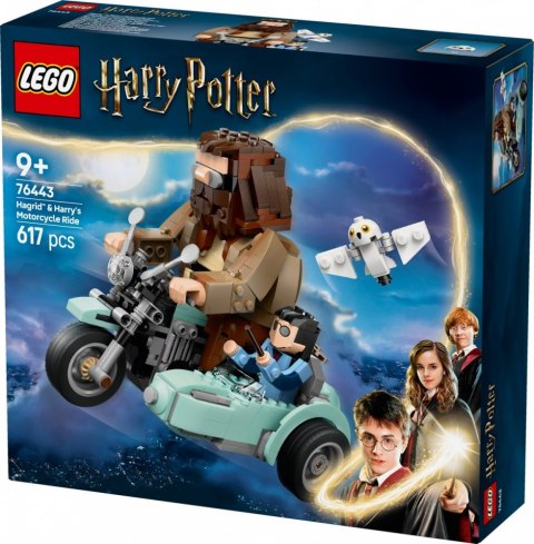 Klocki Harry Potter 76443 Przejażdżka motocyklowa Hagrida i Harry'ego LEGO Klocki Harry Potter 76443 Przejażdżka motocyklowa Hagrida i Harry'ego LEGO