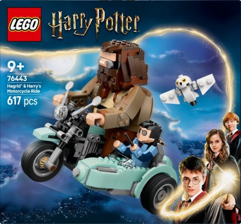 Klocki Harry Potter 76443 Przejażdżka motocyklowa Hagrida i Harry'ego LEGO Klocki Harry Potter 76443 Przejażdżka motocyklowa Hagrida i Harry'ego LEGO