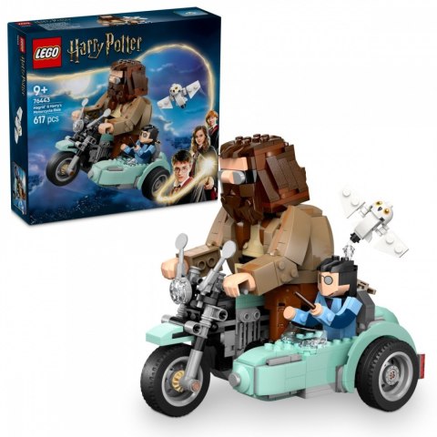 Klocki Harry Potter 76443 Przejażdżka motocyklowa Hagrida i Harry'ego LEGO Klocki Harry Potter 76443 Przejażdżka motocyklowa Hagrida i Harry'ego LEGO