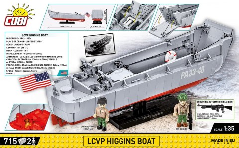 Klocki Historical Collection LCVP Higgins Boat Cobi Klocki Klocki Historical Collection LCVP Higgins Boat Cobi Klocki