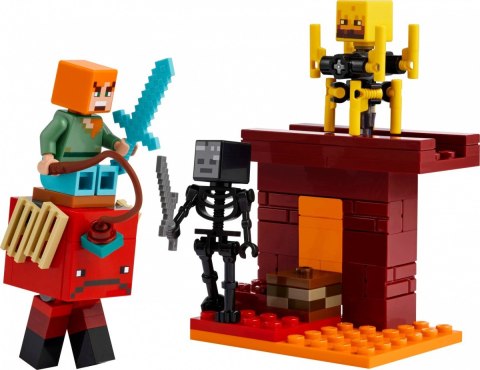 Klocki Minecraft 21266 Bitwa na moście Netheru LEGO Klocki Minecraft 21266 Bitwa na moście Netheru LEGO