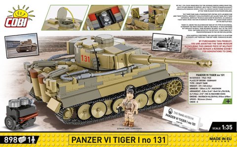 Klocki Panzer VI Tiger I no 131 Cobi Klocki Klocki Panzer VI Tiger I no 131 Cobi Klocki