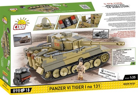 Klocki Panzer VI Tiger I no 131 Cobi Klocki Klocki Panzer VI Tiger I no 131 Cobi Klocki