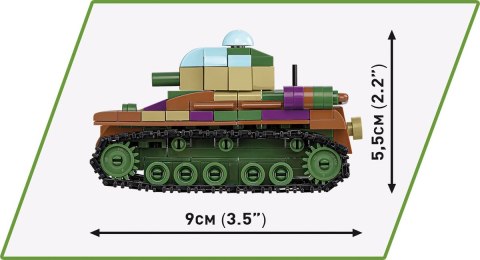 Klocki Renault R35 - Valentine IX - Panzer I Cobi Klocki Klocki Renault R35 - Valentine IX - Panzer I Cobi Klocki