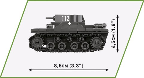 Klocki Renault R35 - Valentine IX - Panzer I Cobi Klocki Klocki Renault R35 - Valentine IX - Panzer I Cobi Klocki