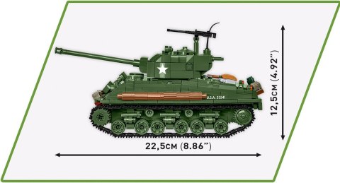 Klocki Sherman M4A2E8 865 klocków Cobi Klocki Klocki Sherman M4A2E8 865 klocków Cobi Klocki