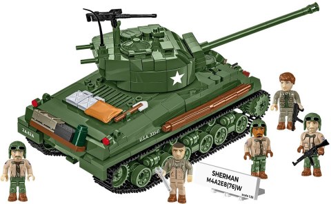 Klocki Sherman M4A2E8 865 klocków Cobi Klocki Klocki Sherman M4A2E8 865 klocków Cobi Klocki