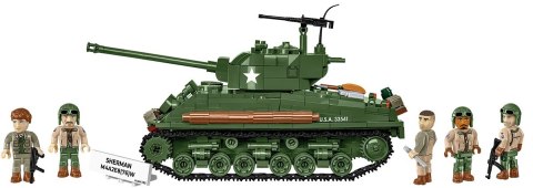 Klocki Sherman M4A2E8 865 klocków Cobi Klocki Klocki Sherman M4A2E8 865 klocków Cobi Klocki
