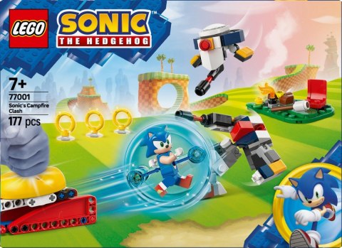 Klocki Sonic 77001 Sonic i biwakowa bitwa LEGO Klocki Sonic 77001 Sonic i biwakowa bitwa LEGO