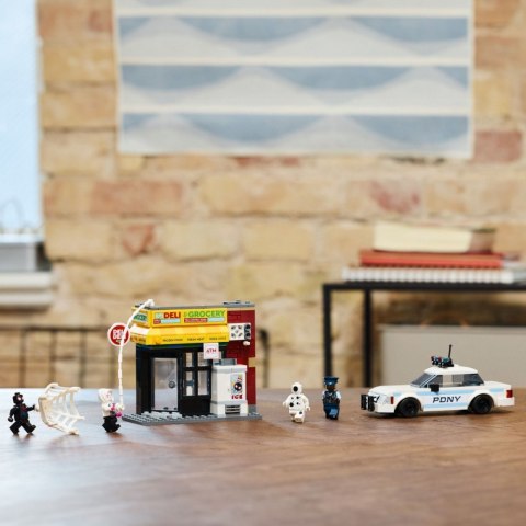 Klocki Super Heroes 76311 Multiwersum: Miles Morales kontra Spot LEGO Klocki Super Heroes 76311 Multiwersum: Miles Morales kontra Spot LEGO