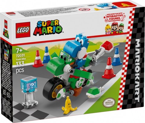 Klocki Super Mario 72031 Mario Kart - Yoshi Bike LEGO Klocki Super Mario 72031 Mario Kart - Yoshi Bike LEGO