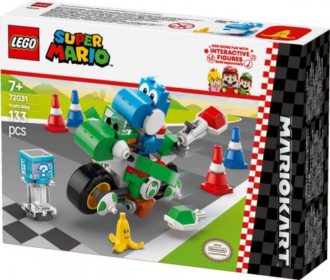 Klocki Super Mario 72031 Mario Kart - Yoshi Bike LEGO Klocki Super Mario 72031 Mario Kart - Yoshi Bike LEGO