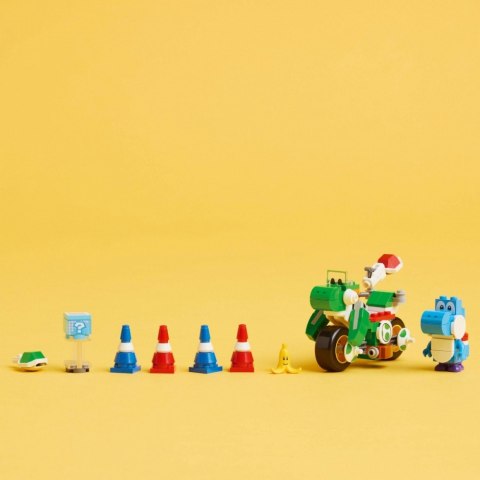 Klocki Super Mario 72031 Mario Kart - Yoshi Bike LEGO Klocki Super Mario 72031 Mario Kart - Yoshi Bike LEGO