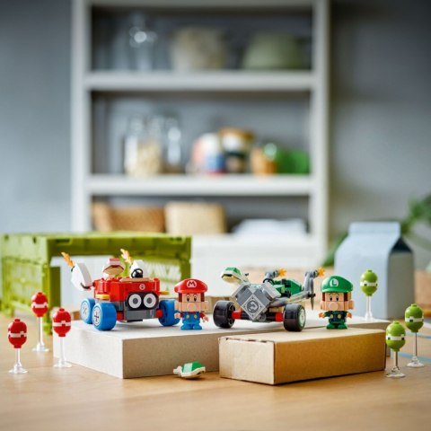Klocki Super Mario 72034 Mario Kart - Baby Mario kontra Baby Luigi LEGO Klocki Super Mario 72034 Mario Kart - Baby Mario kontra Baby Luigi LEGO
