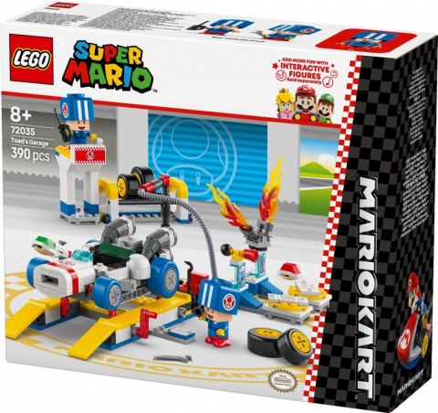 Klocki Super Mario 72035 Mario Kart - Toad i jego garaż LEGO Klocki Super Mario 72035 Mario Kart - Toad i jego garaż LEGO