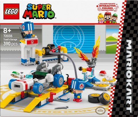 Klocki Super Mario 72035 Mario Kart - Toad i jego garaż LEGO Klocki Super Mario 72035 Mario Kart - Toad i jego garaż LEGO