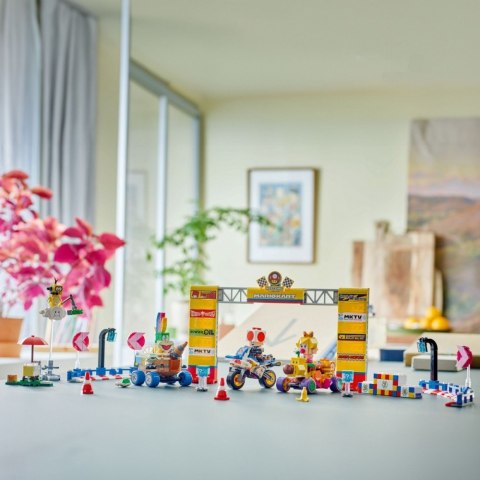 Klocki Super Mario 72036 Mario Kart - Zestaw Baby Peach i Grand Prix LEGO Klocki Super Mario 72036 Mario Kart - Zestaw Baby Peach i Grand Prix LEGO