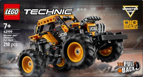 Klocki Technic 42199 Monster Jam DIGatron z napędem pull-back LEGO Klocki Technic 42199 Monster Jam DIGatron z napędem pull-back LEGO
