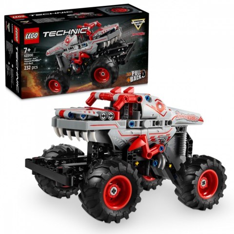Klocki Technic 42200 Monster Jam ThunderROARus z napędem typu pull-back LEGO Klocki Technic 42200 Monster Jam ThunderROARus z napędem typu pull-back LEGO