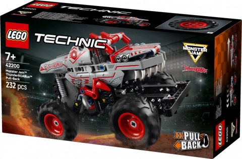 Klocki Technic 42200 Monster Jam ThunderROARus z napędem typu pull-back LEGO Klocki Technic 42200 Monster Jam ThunderROARus z napędem typu pull-back LEGO