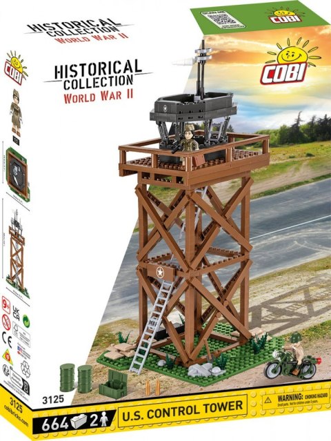 Klocki U.S. Control Tower 664 klocki Cobi Klocki Klocki U.S. Control Tower 664 klocki Cobi Klocki