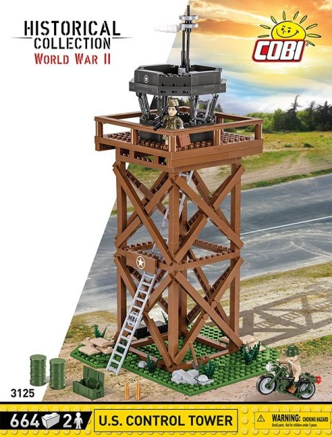 Klocki U.S. Control Tower 664 klocki Cobi Klocki Klocki U.S. Control Tower 664 klocki Cobi Klocki