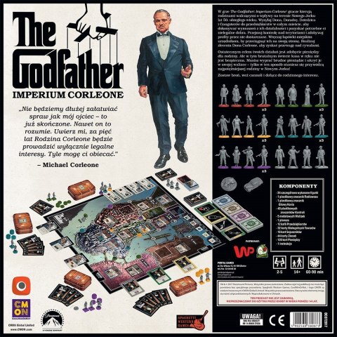 Gra The Godfather: Imperium Corleone Portal Games Gra The Godfather: Imperium Corleone Portal Games