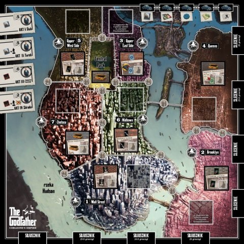 Gra The Godfather: Imperium Corleone Portal Games Gra The Godfather: Imperium Corleone Portal Games