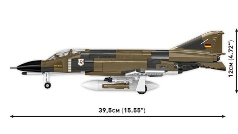 Klocki Armed Forces F-4F Phantom II 676 elementów Cobi Klocki Klocki Armed Forces F-4F Phantom II 676 elementów Cobi Klocki