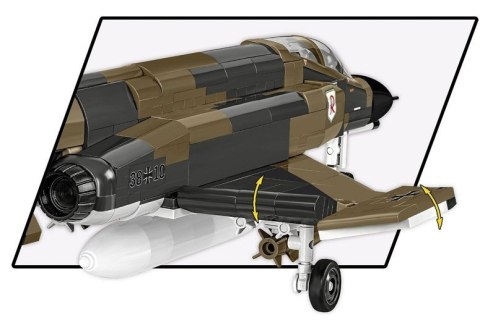 Klocki Armed Forces F-4F Phantom II 676 elementów Cobi Klocki Klocki Armed Forces F-4F Phantom II 676 elementów Cobi Klocki