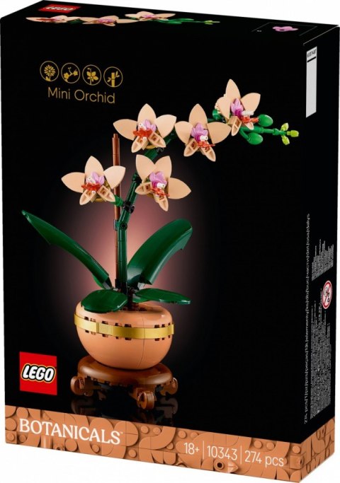 Klocki Botanicals 10343 Mała orchidea LEGO Klocki Botanicals 10343 Mała orchidea LEGO