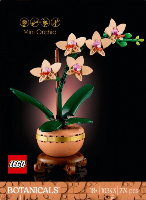 Klocki Botanicals 10343 Mała orchidea LEGO Klocki Botanicals 10343 Mała orchidea LEGO