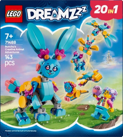 Klocki DREAMZzz 71488 Kreatywne zwierzęce przygody Bunchu LEGO Klocki DREAMZzz 71488 Kreatywne zwierzęce przygody Bunchu LEGO