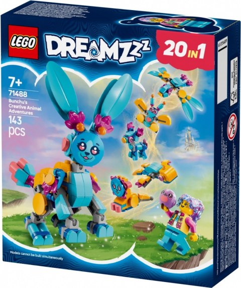 Klocki DREAMZzz 71488 Kreatywne zwierzęce przygody Bunchu LEGO Klocki DREAMZzz 71488 Kreatywne zwierzęce przygody Bunchu LEGO