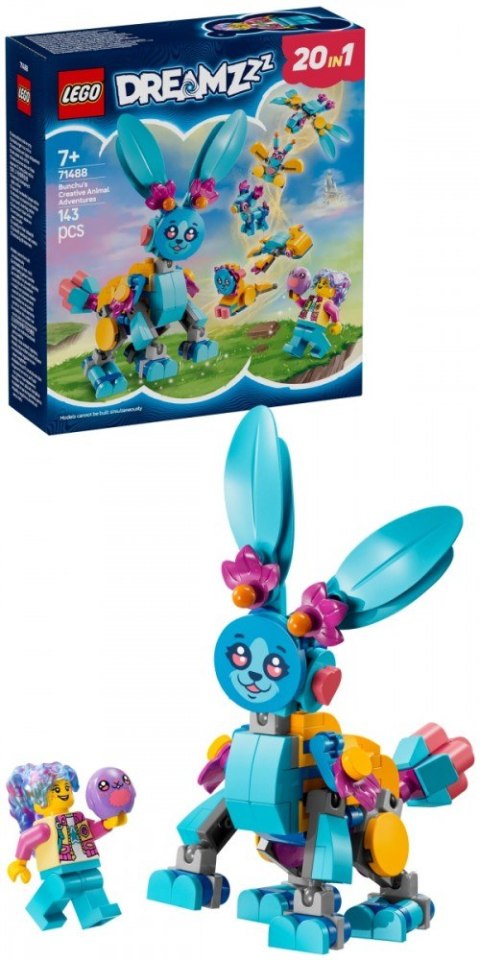 Klocki DREAMZzz 71488 Kreatywne zwierzęce przygody Bunchu LEGO Klocki DREAMZzz 71488 Kreatywne zwierzęce przygody Bunchu LEGO