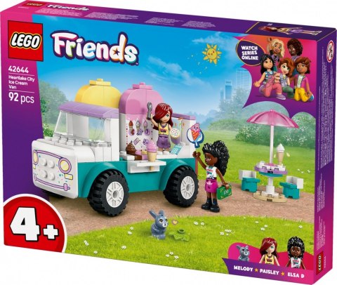 Klocki Friends 42644 Furgonetka z lodami w mieście Heartlake LEGO Klocki Friends 42644 Furgonetka z lodami w mieście Heartlake LEGO