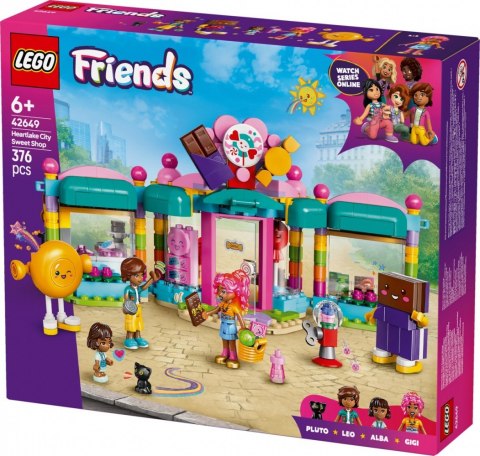 Klocki Friends 42649 Sklep z cukierkami w Heartlake LEGO Klocki Friends 42649 Sklep z cukierkami w Heartlake LEGO