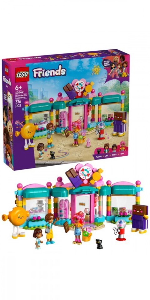 Klocki Friends 42649 Sklep z cukierkami w Heartlake LEGO Klocki Friends 42649 Sklep z cukierkami w Heartlake LEGO
