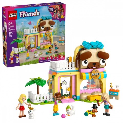 Klocki Friends 42650 Sklep z akcesoriami dla zwierząt LEGO Klocki Friends 42650 Sklep z akcesoriami dla zwierząt LEGO