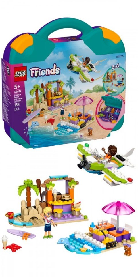 Klocki Friends 42672 Kreatywna walizka plażowa LEGO