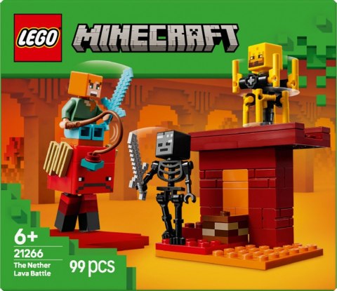 Klocki Minecraft 21266 Bitwa na moście Netheru LEGO Klocki Minecraft 21266 Bitwa na moście Netheru LEGO