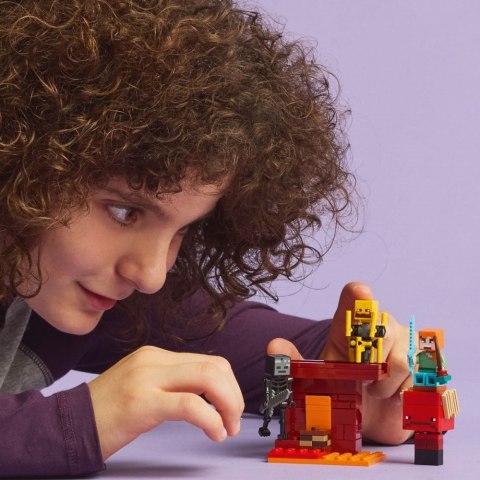 Klocki Minecraft 21266 Bitwa na moście Netheru LEGO Klocki Minecraft 21266 Bitwa na moście Netheru LEGO