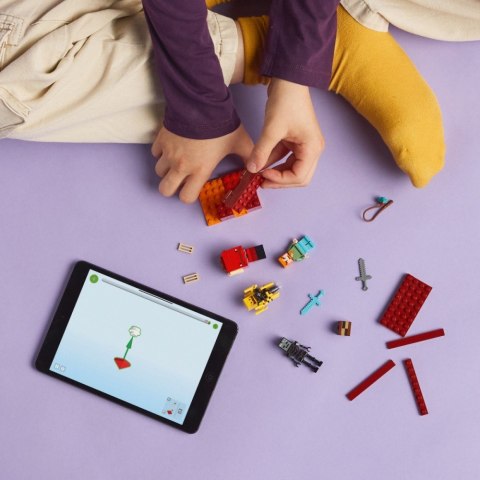 Klocki Minecraft 21266 Bitwa na moście Netheru LEGO Klocki Minecraft 21266 Bitwa na moście Netheru LEGO