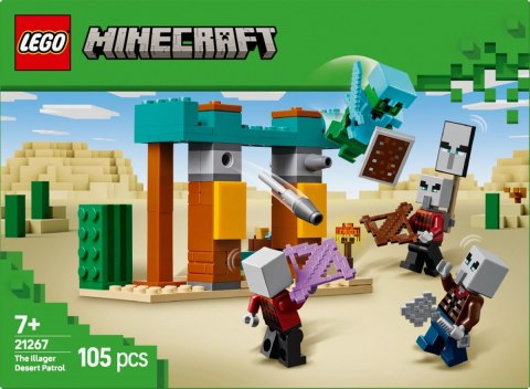 Klocki Minecraft 21267 Pustynny patrol złosadników LEGO Klocki Minecraft 21267 Pustynny patrol złosadników LEGO