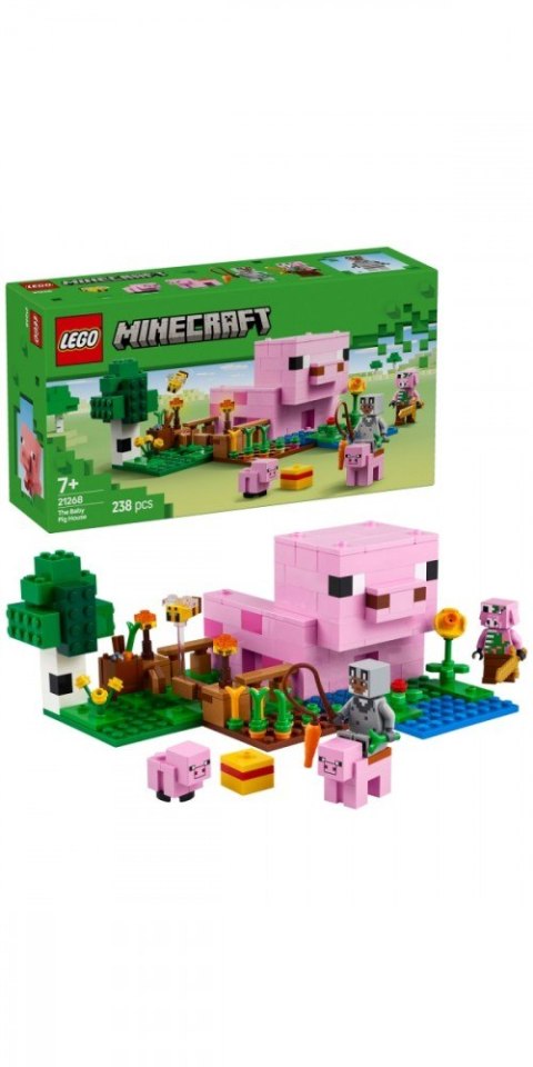 Klocki Minecraft 21268 Dom prosiaczka LEGO Klocki Minecraft 21268 Dom prosiaczka LEGO