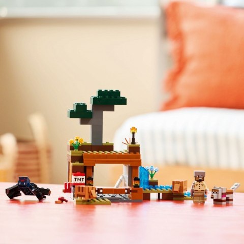 Klocki Minecraft 21269 Wyprawa do pancernikowej kopalni LEGO Klocki Minecraft 21269 Wyprawa do pancernikowej kopalni LEGO