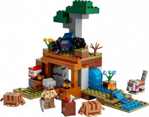 Klocki Minecraft 21269 Wyprawa do pancernikowej kopalni LEGO Klocki Minecraft 21269 Wyprawa do pancernikowej kopalni LEGO