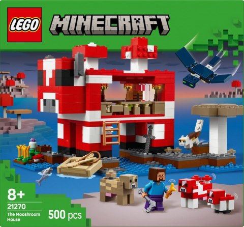 Klocki Minecraft 21270 Dom grzybowej krowy LEGO Klocki Minecraft 21270 Dom grzybowej krowy LEGO