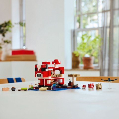 Klocki Minecraft 21270 Dom grzybowej krowy LEGO Klocki Minecraft 21270 Dom grzybowej krowy LEGO